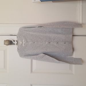 Crewcuts Girls Silver metallic cardigan
